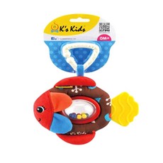 K's Kids 觸覺啟蒙玩具搖鈴 KA10640, 混色