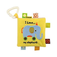 K's Kids 孩童詞彙學習布書 0-1歲, 混色