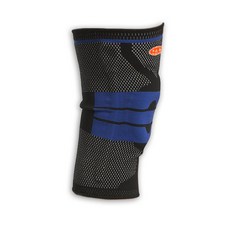 라이프포인트 슬림 실리콘 무릎 보호대 블랙, 1개