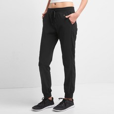 갭 여성용 갭피트 스튜디오 사이드 스트라이프 조거 팬츠
