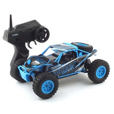 레프리카 2.4GHz 1:24 4WD 오프로드 그린고스트 무선조종 RC 비례제어 HB116104BL, 혼합 색상, 1개
