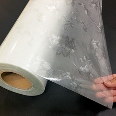 原動 窗戶彩繪 無膠靜電窗貼, 茉莉花