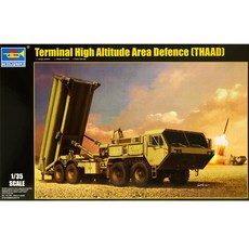 TRUMPETER 小號手 1 : 35比例THAAD終端高空防禦系統模型 TRU01054, 1盒