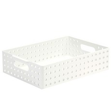 My Room S & S 車把籃 A4, 象牙白, 1個