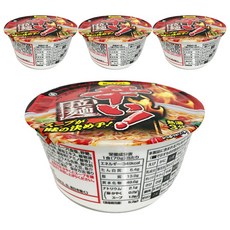 碗裝辛辣拉麵 79g, 4入
