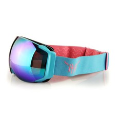 if flying 滑雪 雪板 護目鏡 YH112, 藍色 + 藍色