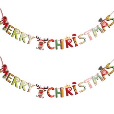 Sweet Living Vpop聖誕派對花環 2入, 魯道夫