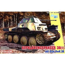 DRAGON 1:35 AUFKLARUNGSPANZER 38(t) mit 2cm KwK.38 塑料模型坦克, 1個
