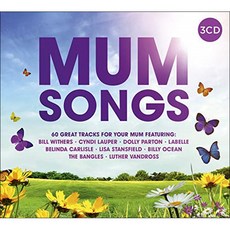 VARIOUS ARTISTS - MUM SONGS EU수입반, 3CD