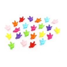 Dongsung Jigongsa手型珠子 417珠子 DIY材料 2.5*1.8cm, 隨機發貨, 1套