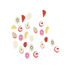 Dongseong Jigongsa 裝飾水果 392 串珠 DIY材料 1.6cm起, 隨機出貨, 1套