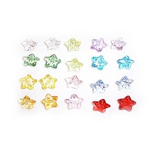 동성지공사 별비즈 308 비즈 DIY재료 1.6 x 2.4cm, 랜덤 발송, 1세트