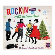 VARIOUS ARTISTS - ROCKIN' ROUND THE CHRISTMAS TREE EU수입반, 3CD