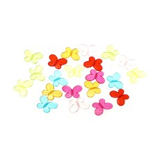 동성지공사 나비비즈B 359 비즈 DIY재료 3 x 2.3cm, 랜덤 발송, 1세트