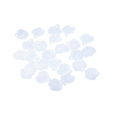 Dong Sung Jigongsa透明花瓣珠珠珠DIY材料 2.5*2.5cm, 隨機發貨, 1套