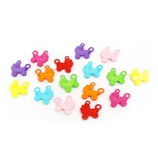 Dongsungjigongsa嬰兒車珠子 422 珠子DIY材料 3*3cm, 隨機發貨, 1套