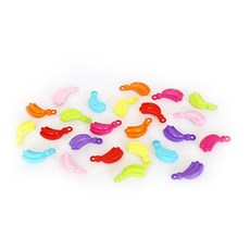 Dongsung Jigongsa香蕉珠 410珠 珠子DIY材料 1.5*3cm, 隨機發貨, 1套
