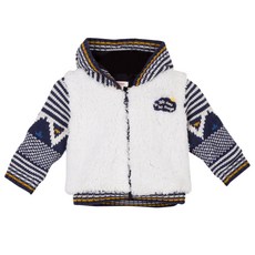 catimini 提花皮草夾克