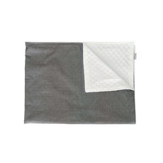 DK HOME 超細纖維棉質嬰兒毯, 深灰色