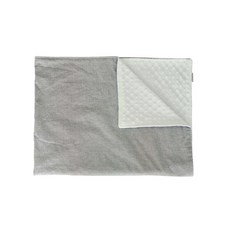 DK HOME 超細纖維棉質嬰兒毯, 淺灰色