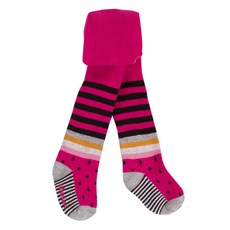 까띠미니 여아용 스트라이프 폴카 도트 타이즈