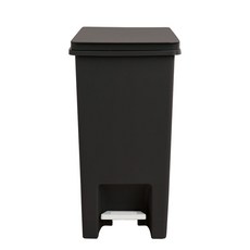 슈슈 페달휴지통 10L, 블랙