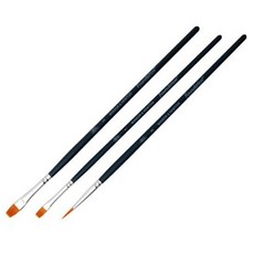 윈저앤뉴튼 화운데이션 수채화붓 겸용 포스터칼라붓 3p 세트 WI5295012, 1호, 2호, 3호, 1세트