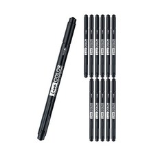 雙頭簽字筆, 黑色的