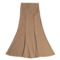 이얀 절개 플레어 임산부 기모 롱치마