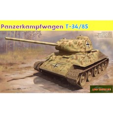 龍塑膠模型 1/35 Panzerkampfwagen T-34/85 No.112 1944年生產 廠房, 1個
