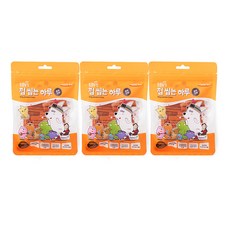 동물농장 껌씹는하루 강아지간식 100g, 호박, 3개