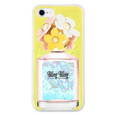 하이하이 데이지 퍼퓸 글리터 휴대폰케이스