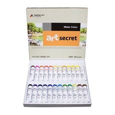 artsecret 藝術家的秘密 水彩顏料, 12ml, 24色