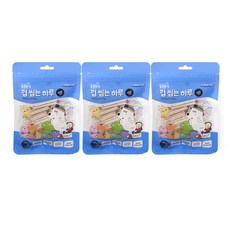 동물농장 껌씹는하루 강아지간식 100g, 산양유, 3개