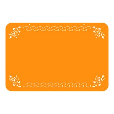 Ku家居裝飾留言板 MO79 懸掛式 橘色, 亞克力