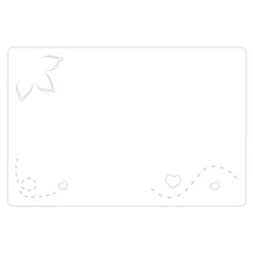 쿠 홈 인테리어 메모판 MO80 부착형 화이트, 아크릴