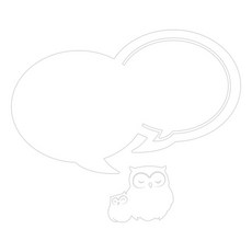 Ku 居家裝飾便條板 MO87 黏貼式 白色, 壓克力