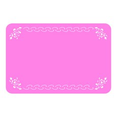 Coo 家居裝飾留言板 MO79 黏貼式 粉紅色, 壓克力