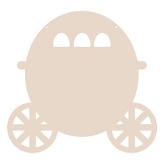 Ku 家居裝飾掛式留言板 MO78 米色, 壓克力