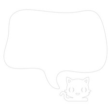 Ku家居裝飾留言板 MO83 黏貼式 白色, 亞克力