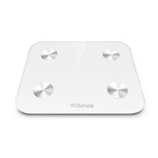 유란다 체지방 체중계, CS201, 화이트, 1개