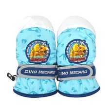 恐龍戰騎 三角龍臂章拇指防寒手套