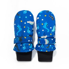 DRESSHOUSE 童款狐狸圖案保暖鋪棉手套