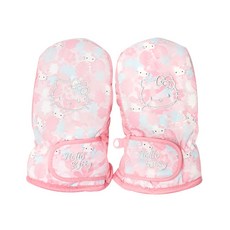 HELLO KITTY 印花防寒手套