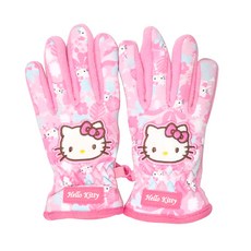 HELLO KITTY 刺繡造型保暖手套