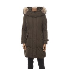 GREENJOY 女款毛邊連帽收腰羽絨大衣 GW16WJ42W_G4