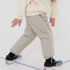 느엘 아동용 누빔 패딩 긴바지
