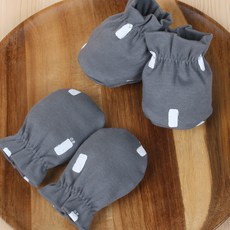 Organic Boom 方形圖案手套+腳套組