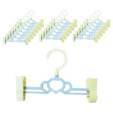 Decozin 優質褲架, 黃色, 20入