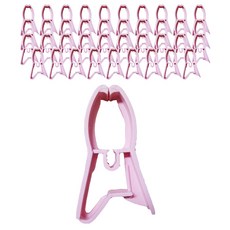 데코즈인 프리미엄 빨래집게, 40개, 40개, 핑크